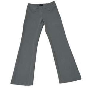 👖👢 REKUCCI Bootcut Dress Pants | Moss‎ Gray Pull-On Trousers | Sz 6